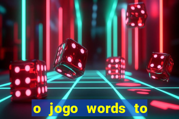 o jogo words to win paga mesmo